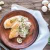 817. Pollo con funghi